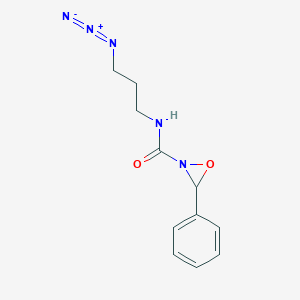 N-(3-Azidopropyl)-3-phenyl-2-oxaziridinecarboxamide