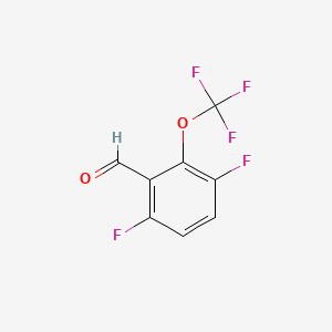 3,6-Difluoro-2-(trifluoromethoxy)benzaldehyde