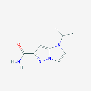 1-isopropyl-1H-imidazo[1,2-b]pyrazole-6-carboxamide