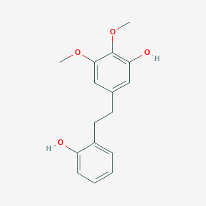 molecular formula C16H18O4 B13428450 3,2'-Dihydroxy-4,5-dimethoxybibenzyl 