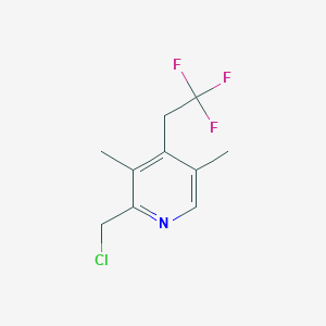 2-(Chloromethyl)-3,5-dimethyl-4-(2,2,2-trifluoroethyl)pyridine