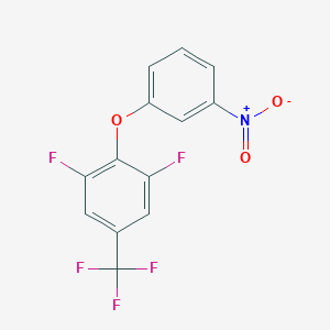 1,3-Difluoro-2-(3-nitrophenoxy)-5-(trifluoromethyl)benzene