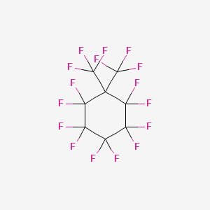 molecular formula C8F16 B13428532 Decafluorobis(trifluoromethyl)cyclohexane CAS No. 26637-68-3