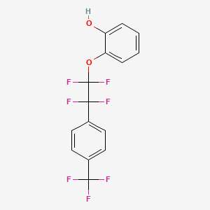 2-[1,1,2,2-Tetrafluoro-2-[4-(trifluoromethyl)phenyl]ethoxy]phenol