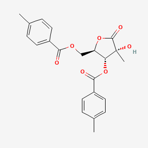 [(2R,3R,4R)-4-hydroxy-4-methyl-3-(4-methylbenzoyl)oxy-5-oxooxolan-2-yl]methyl 4-methylbenzoate