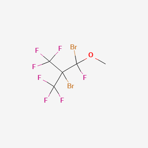 1,2-Dibromoheptafluoroisobutyl methyl ether