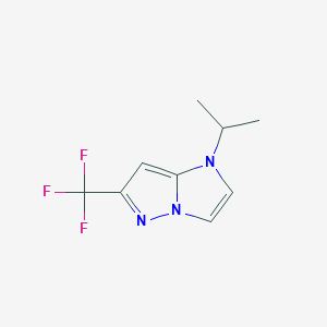 1-isopropyl-6-(trifluoromethyl)-1H-imidazo[1,2-b]pyrazole