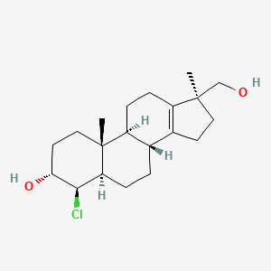 4-Chloro-3-hydroxy-17-methyl-18-norandrost-13-ene-17-methanol