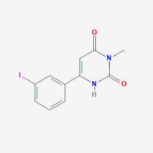 6-(3-Iodophenyl)-3-methyl-1,2,3,4-tetrahydropyrimidine-2,4-dione