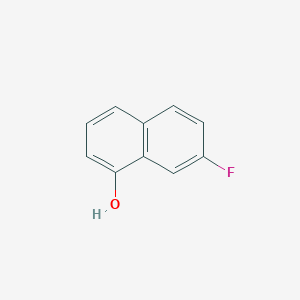 molecular formula C10H7FO B1342877 7-氟萘-1-醇 CAS No. 3132-92-1