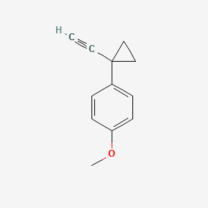 1-(1-Ethynylcyclopropyl)-4-methoxybenzene