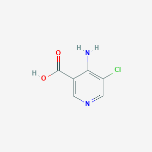 molecular formula C6H5ClN2O2 B1342883 4-Amino-5-chloronicotinic acid CAS No. 52834-09-0