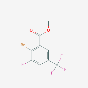 Methyl 2-bromo-3-fluoro-5-(trifluoromethyl)benzoate