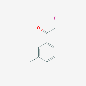 molecular formula C9H9FO B13428848 2-Fluoro-1-(m-tolyl)ethanone 