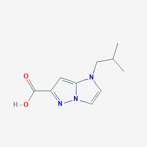 1-isobutyl-1H-imidazo[1,2-b]pyrazole-6-carboxylic acid