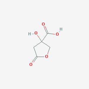 molecular formula C5H6O5 B13428926 beta-Hydroxyparaconic Acid 