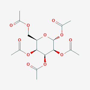 [(2R,3S,4S,5S,6R)-3,4,5,6-tetraacetyloxyoxan-2-yl]methyl acetate