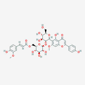molecular formula C38H40O18 B1342905 6'''-Feruloylspinosin CAS No. 77690-92-7