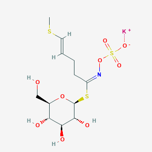 molecular formula C12H20KNO9S3 B13429051 Glucoraphasatin potassium salt 