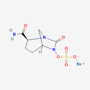 molecular formula C7H10N3NaO6S B13429065 (2S,5S)-Avibactam Sodium Salt 