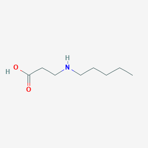 3-(Pentylamino)propanoic acid