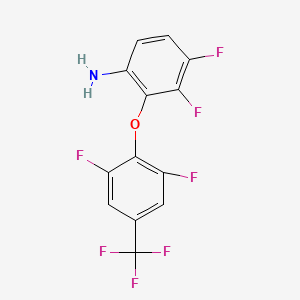 2-[2,6-Difluoro-4-(trifluoromethyl)phenoxy]-3,4-Difluoroaniline