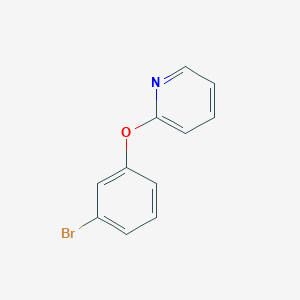 molecular formula C11H8BrNO B1342912 2-(3-溴苯氧基)吡啶 CAS No. 92545-83-0