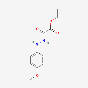 Ethyl 2-(4-Methoxyphenyl)hydrazinyl)oxoacetate