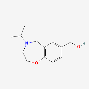 (4-Isopropyl-2,3,4,5-tetrahydrobenzo[f][1,4]oxazepin-7-yl)methanol