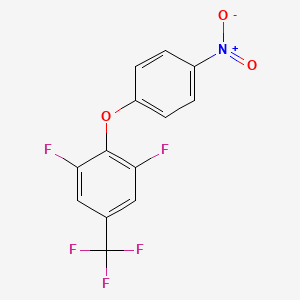 1,3-Difluoro-2-(4-nitrophenoxy)-5-(trifluoromethyl)benzene