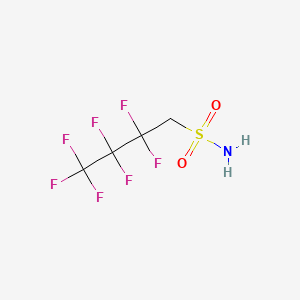 2,2,3,3,4,4,4-Heptafluorobutane-1-sulfonamide