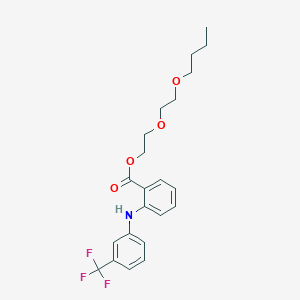 2-(2-Butoxyethoxy)ethyl 2-[[3-(Trifluoromethyl)phenyl]amino]benzoate