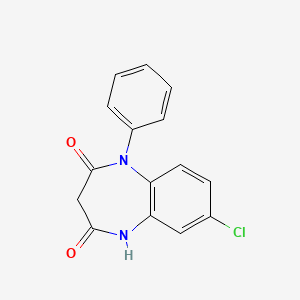 7-chloro-1-phenyl-5H-1,5-benzodiazepine-2,4-dione