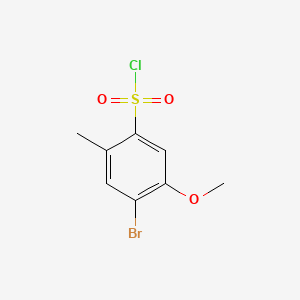 4-Bromo-5-methoxy-2-methylbenzenesulfonyl chloride