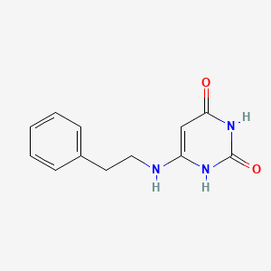 6-(phenethylamino)pyrimidine-2,4(1H,3H)-dione