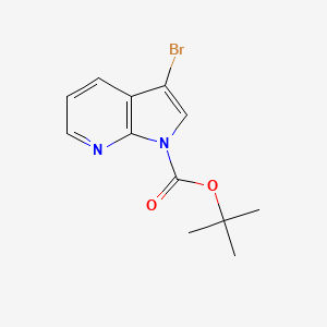 B1342923 tert-Butyl 3-bromo-1H-pyrrolo[2,3-b]pyridine-1-carboxylate CAS No. 226085-17-2