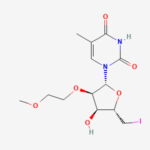 MeOEt(-2)Ribf5I(b)-thymin-1-yl