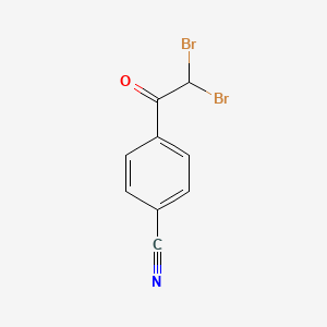 4-(2,2-Dibromoacetyl)benzonitrile