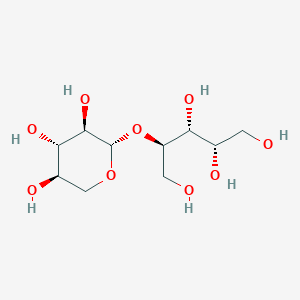 molecular formula C10H20O9 B13429273 1,4-b-D-Xylobiitol 