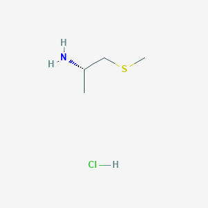 (2S)-1-(Methylthio)propan-2-amine Hydrochloride