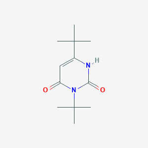 3,6-Di-tert-butyl-1,2,3,4-tetrahydropyrimidine-2,4-dione