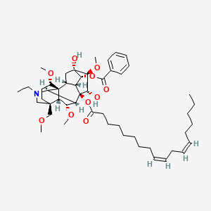 molecular formula C50H75NO10 B13429326 Lipodeoxyaconitine 