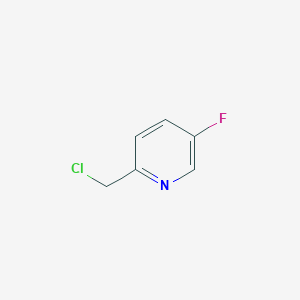 molecular formula C6H5ClFN B1342936 2-(氯甲基)-5-氟吡啶 CAS No. 915690-76-5