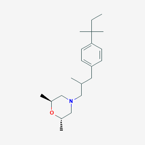 molecular formula C21H35NO B13429367 trans-Amorolfine 