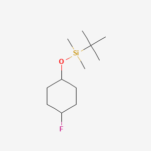 Cis-tert-butyl((4-fluorocyclohexyl)oxy)dimethylsilane