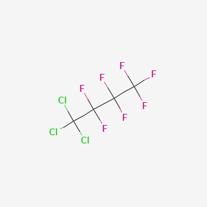 molecular formula C4Cl3F7 B13429553 Trichloroheptafluorobutane CAS No. 28984-80-7