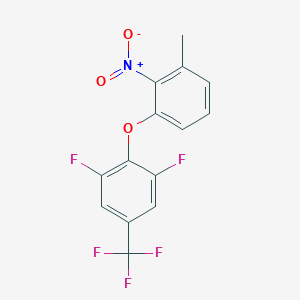 1,3-Difluoro-2-(3-methyl-2-nitro-phenoxy)-5-(trifluoromethyl)benzene