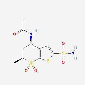 rac-cis N-Desethyl N-Acetyl Dorzolamide