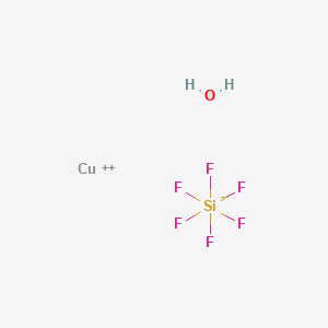 Copper;hexafluorosilicon(2-);hydrate