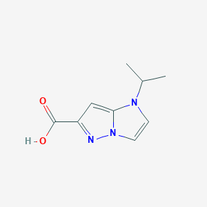 1-isopropyl-1H-imidazo[1,2-b]pyrazole-6-carboxylic acid